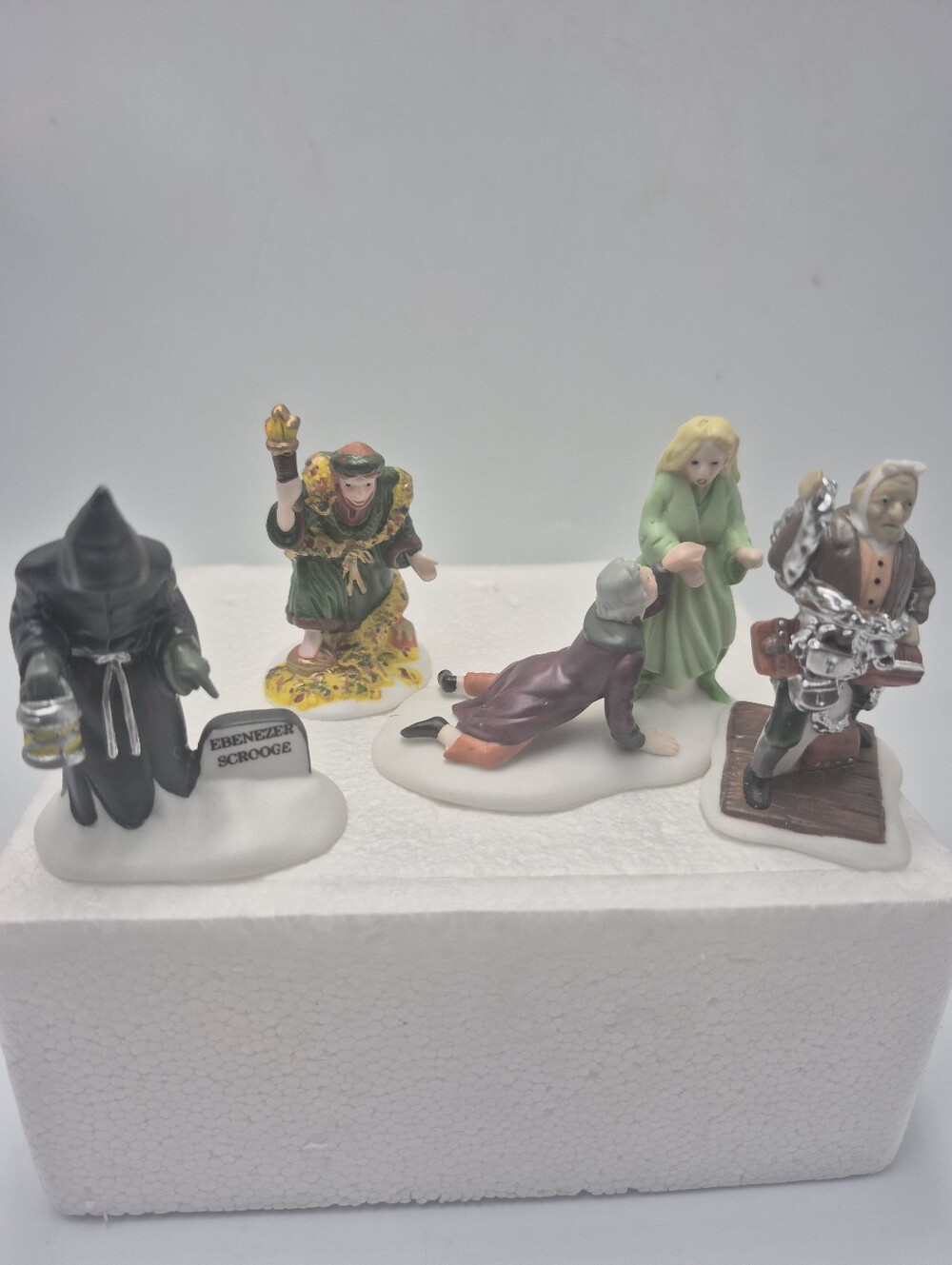 Department 56 christmas carol spirits set Of Four